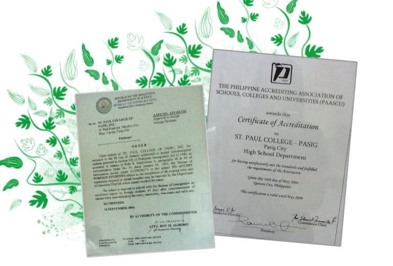 SPCP Timeline - St Paul College Pasig, Inc.