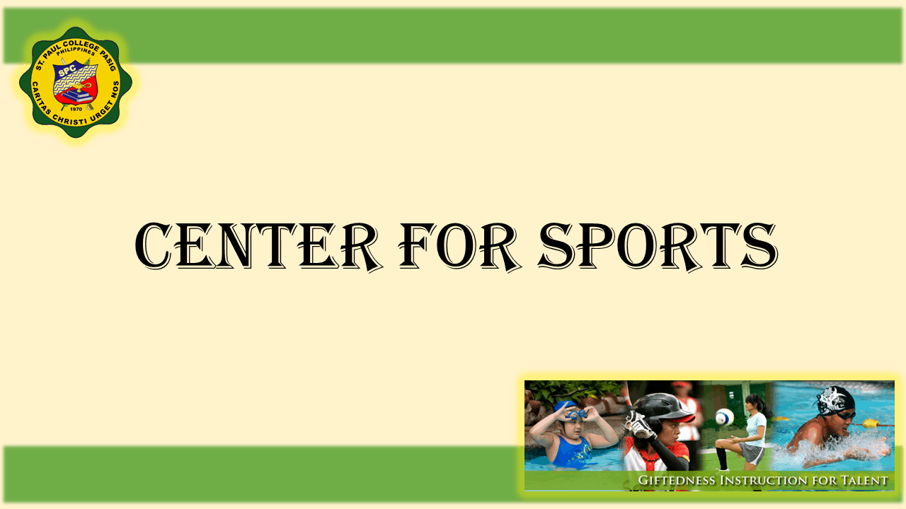 1 TITLE CENTER FOR SPORTS