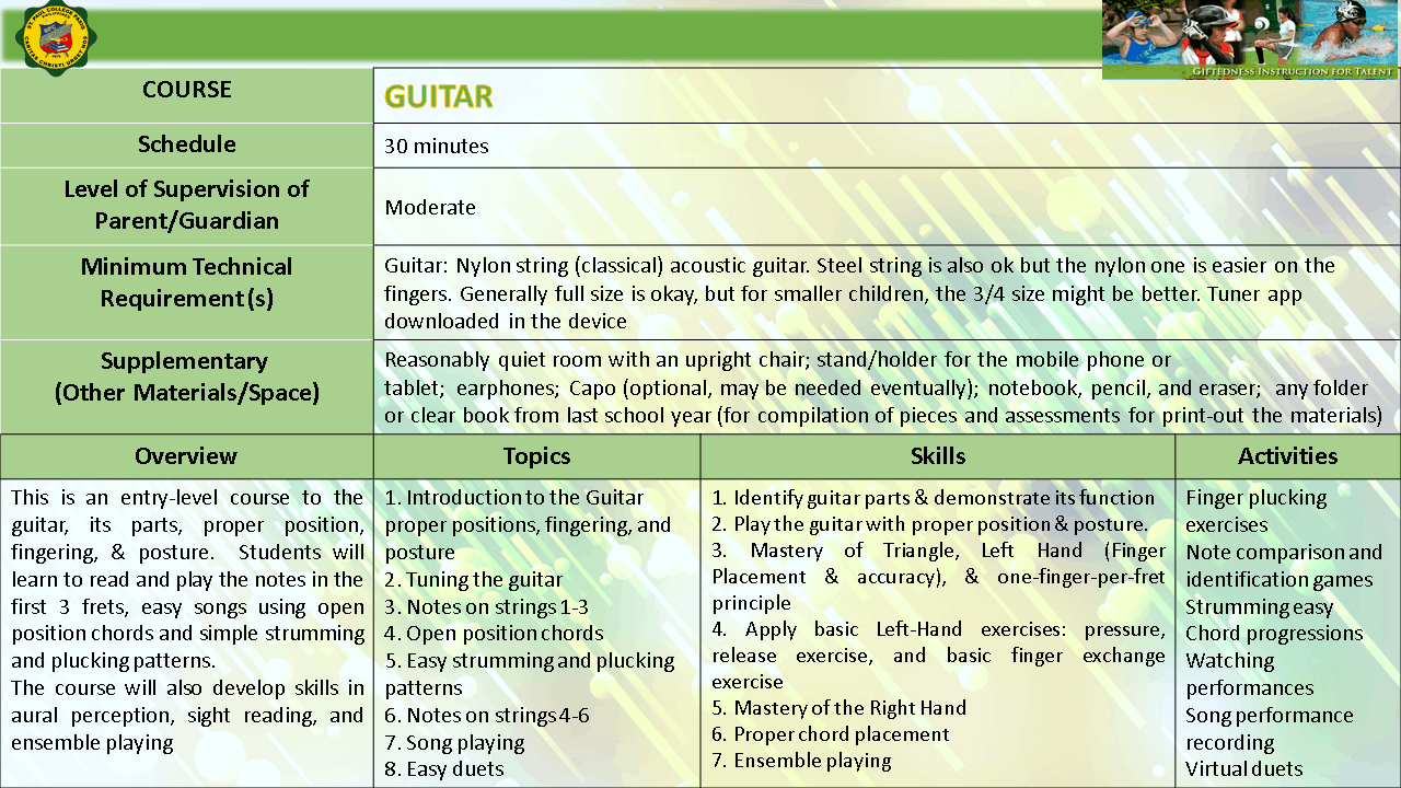 GUITAR EMERGING