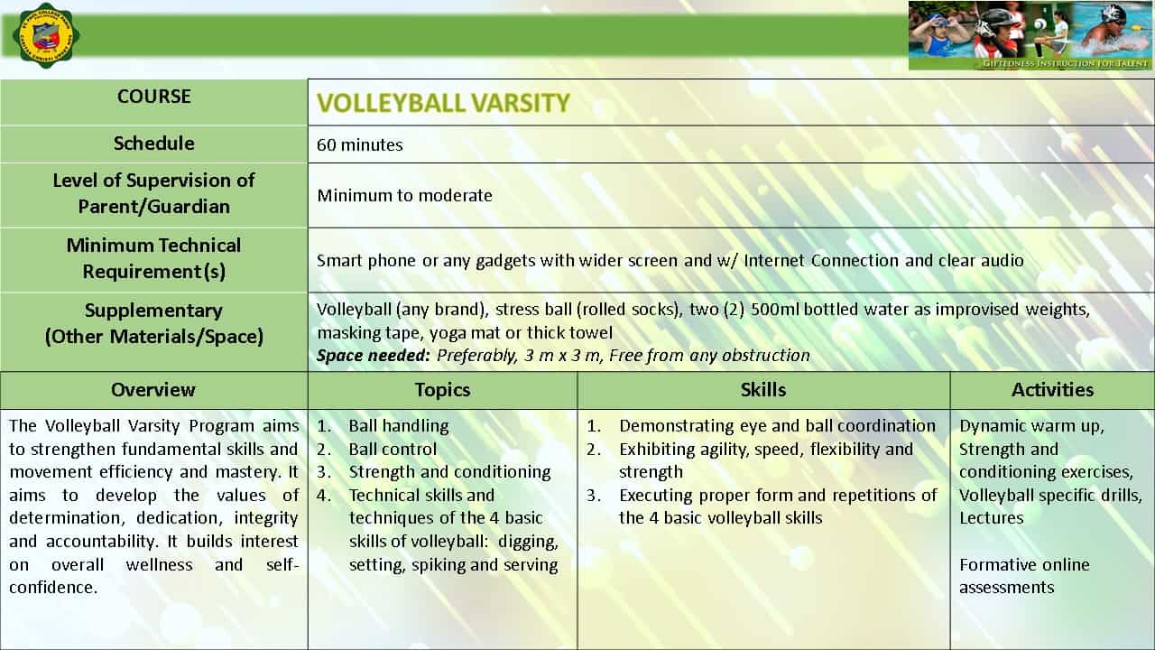 VOLLEYBALL VARSITY